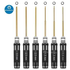 6Pcs Hex Driver Screwdriver kit for RC Helicopter Car Drone Repair