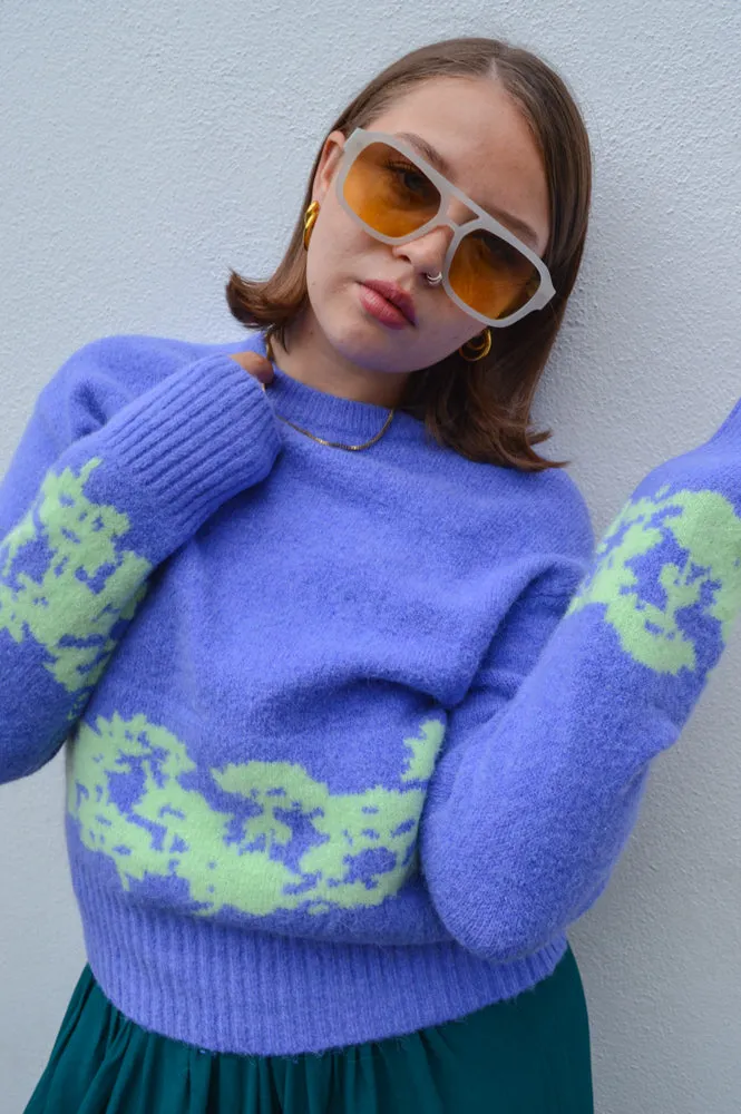 CKS Pinar Amparo Blue Pullover