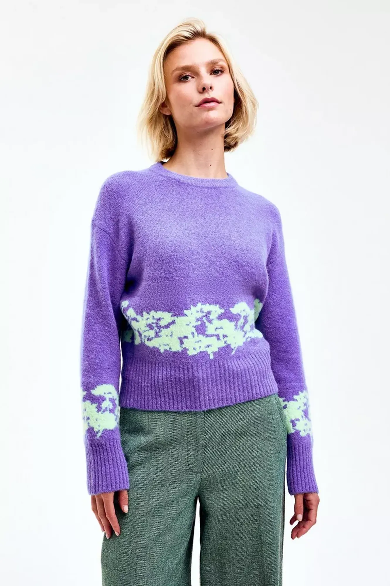 CKS Pinar Amparo Blue Pullover
