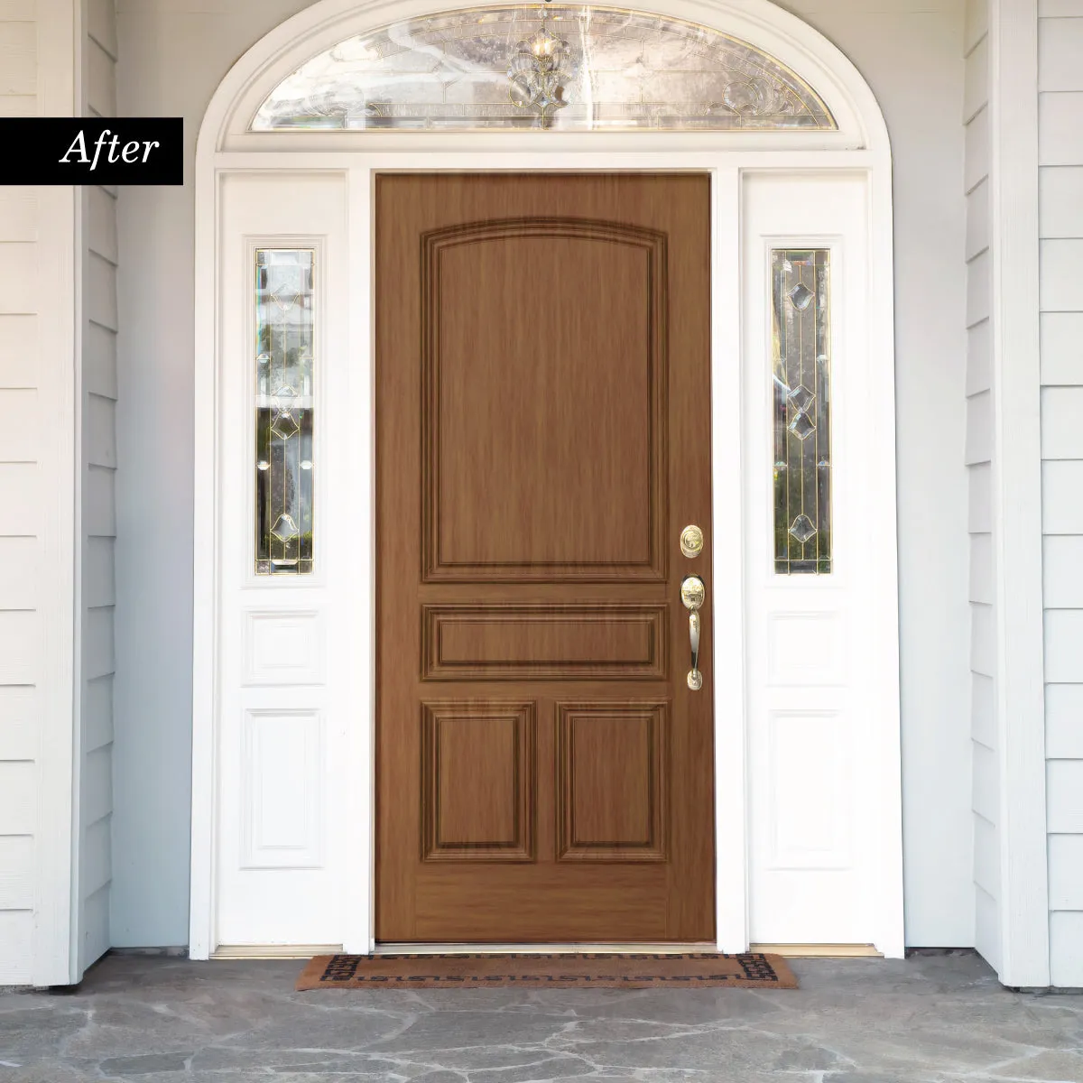 Giani English Oak Wood Look Kit for Front Doors