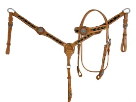 Horse Hair Browband Braided Headstall Set