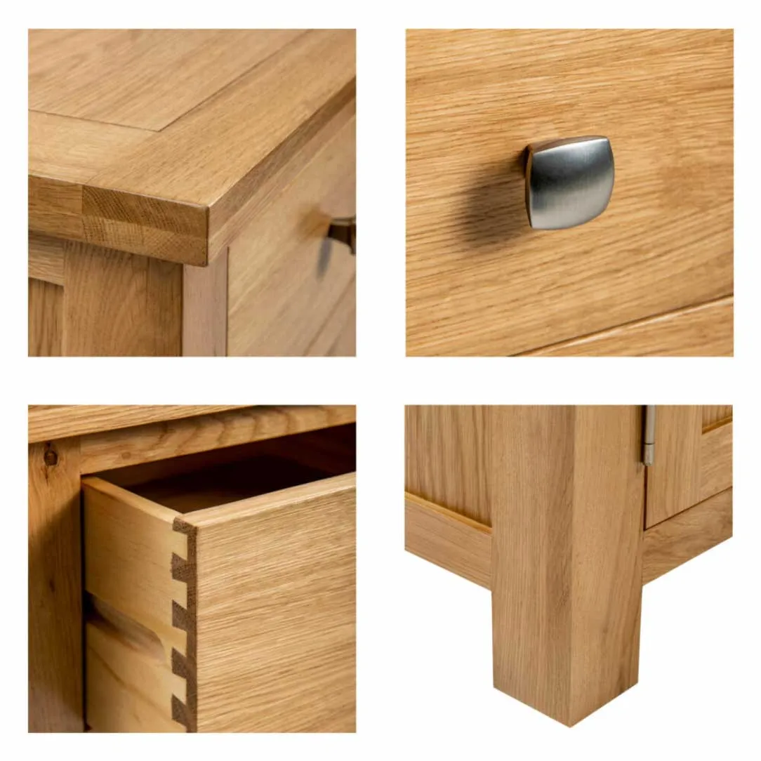 Manor Collection Dorset Oak Nest of Tables