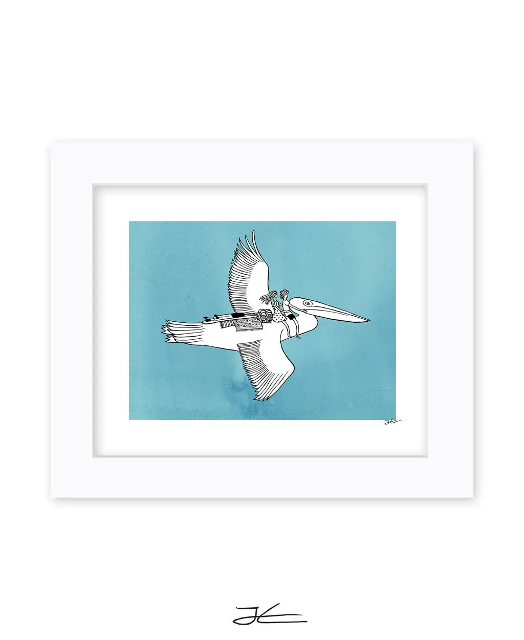 Pelican Adventure - Print/ Framed Print