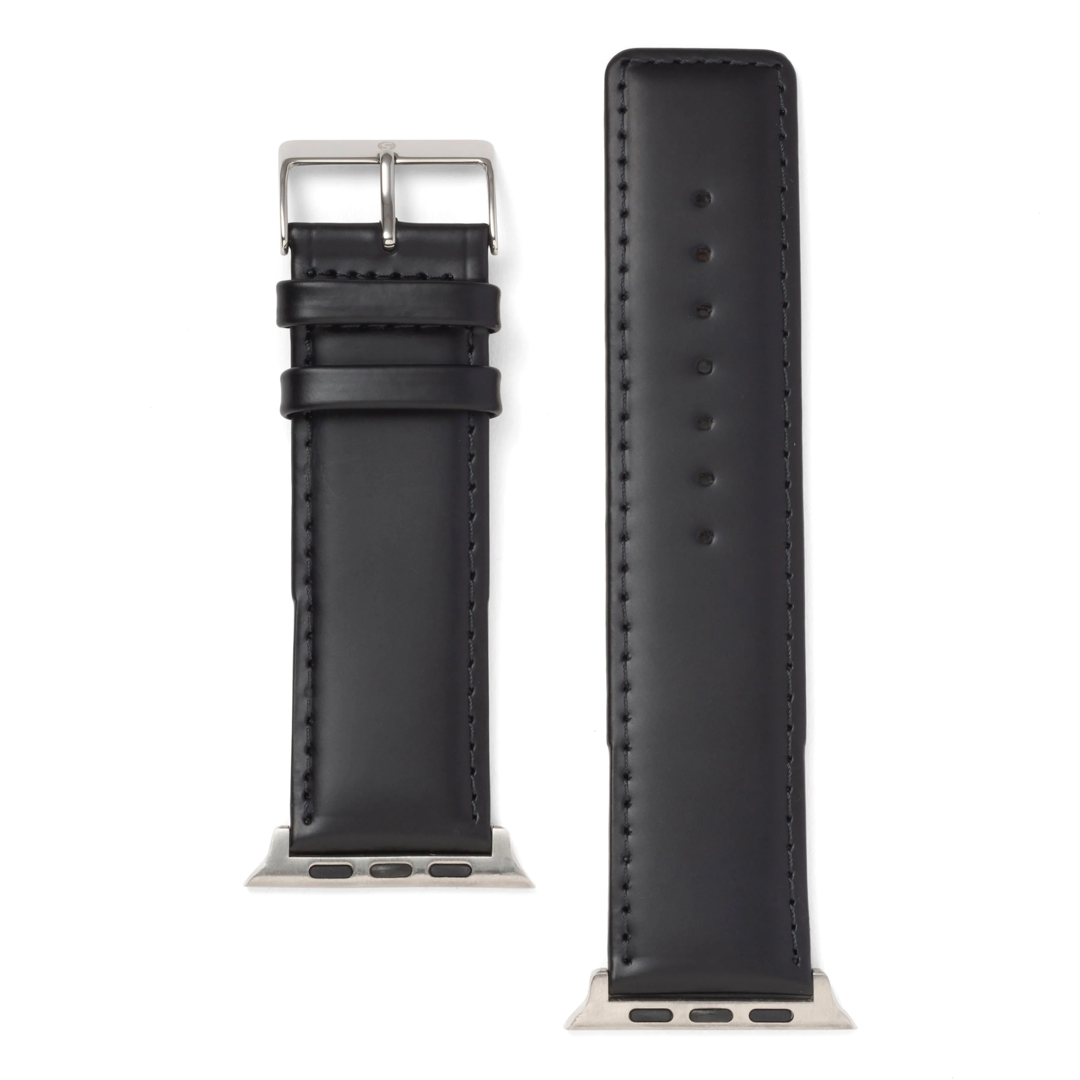 Square Tip Oiled Leather Band Compatible For Use With The Apple Watch® (series 1-10)